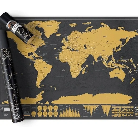 Deluxe Edition Scratch Map - Picture 5 of 6